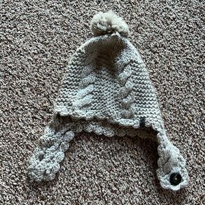 The North Face Pom Aviator Style Winter Hat